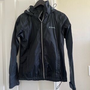 Columbia Black Windbreaker Jacket
